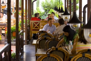 Restaurant Medininkai Summer Courtyard